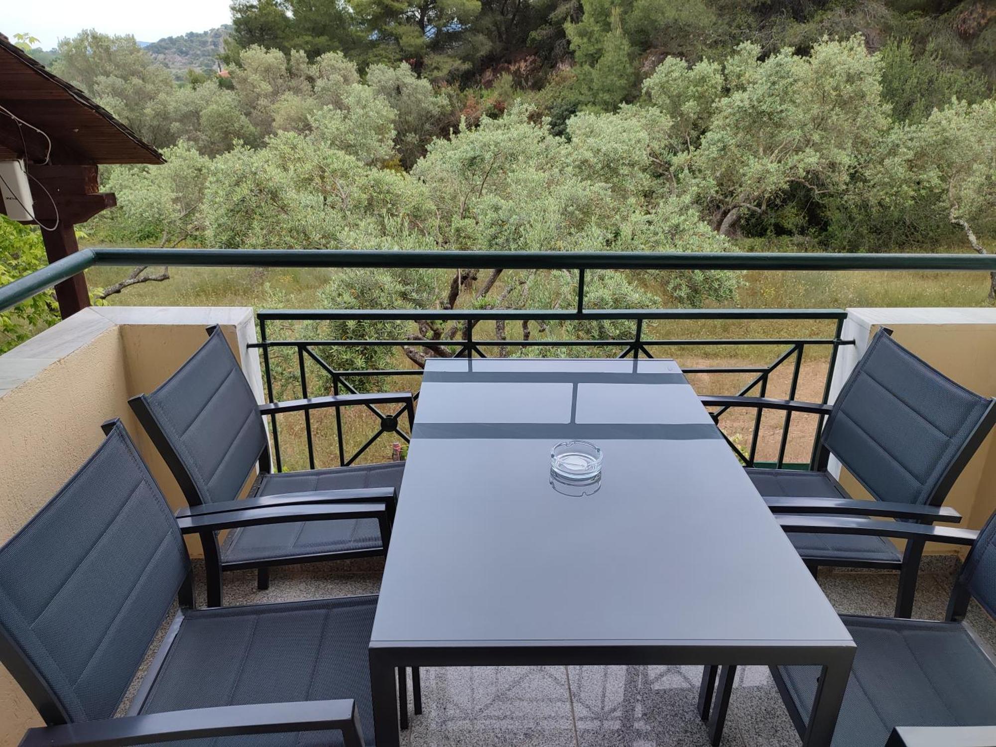 Nikos Apartments Ormos Panagias Luaran gambar