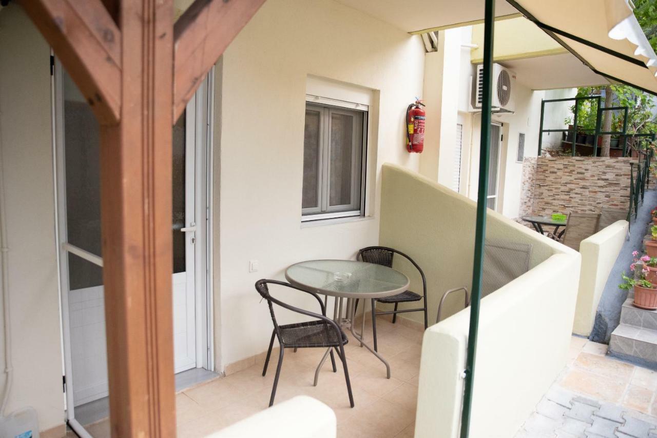 Nikos Apartments Ormos Panagias Luaran gambar